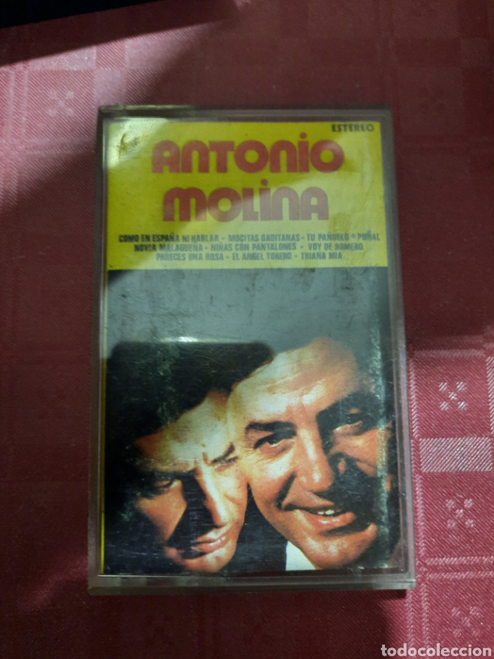 Casetes antiguos: Antonio Molina Casete Discophon 1973.