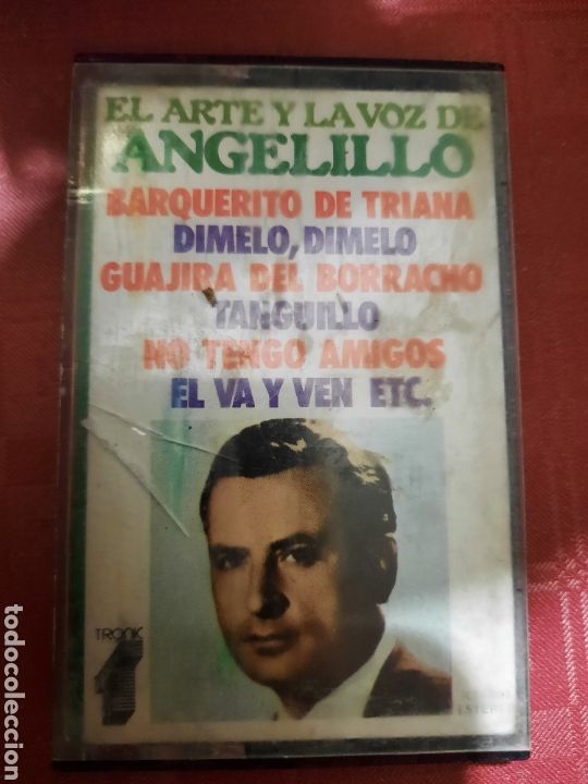 Casetes antiguos: El arte y la voz de Angelillo casete.