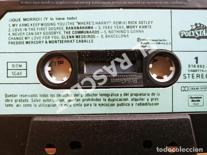 Casetes antiguos: CINTA CASSETTE DE : QUE MORRO - VOLUMEN 1 - Foto 2