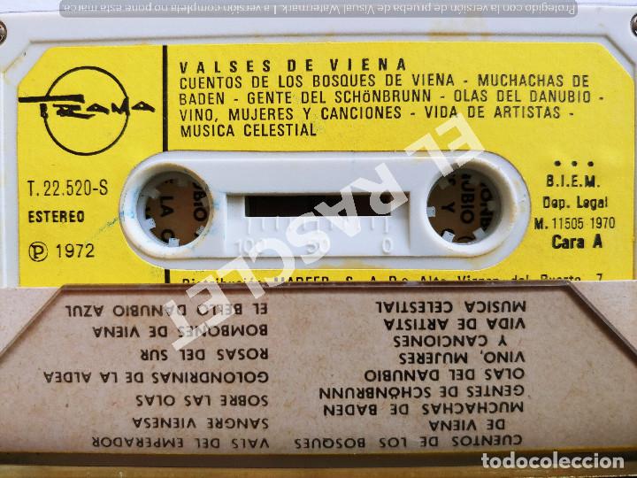 Casetes antiguos: CINTA CASSETTE DE : VALSES DE VIENA - Foto 2