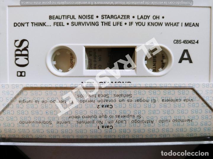 Casetes antiguos: CINTA CASSETTE DE : NEIL DIAMOND - HERMOSO RUIDO - Foto 2