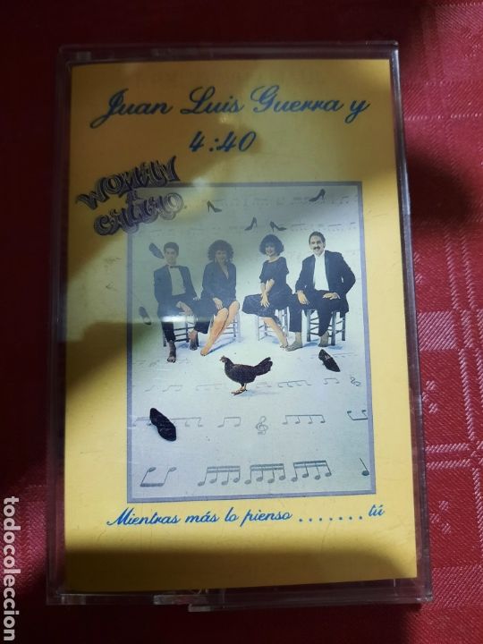 Casetes antiguos: Juan Luis Guerra y 4:40 woman callao casete