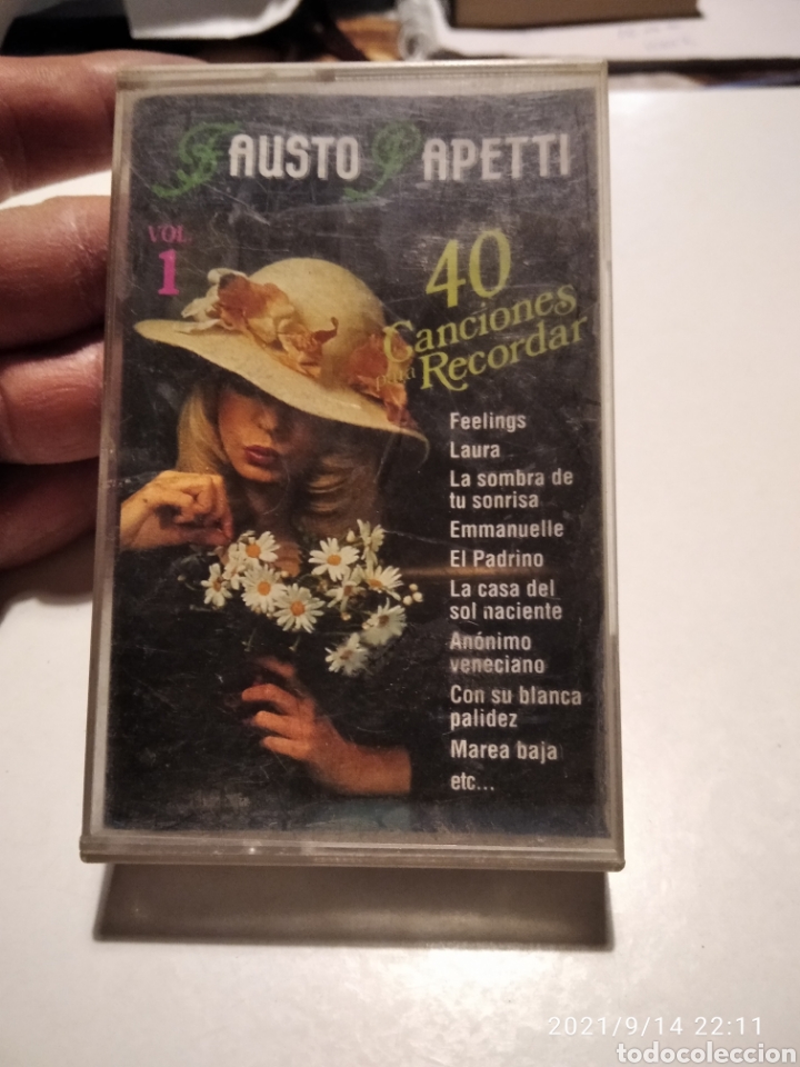 Casetes antiguos: Cinta casette Fausto Papetti - Foto 1