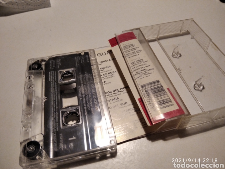 Casetes antiguos: Cinta casette Jose Guardiola - Foto 3