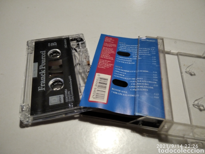 Casetes antiguos: Cinta casette Franck Pourcel - Foto 2