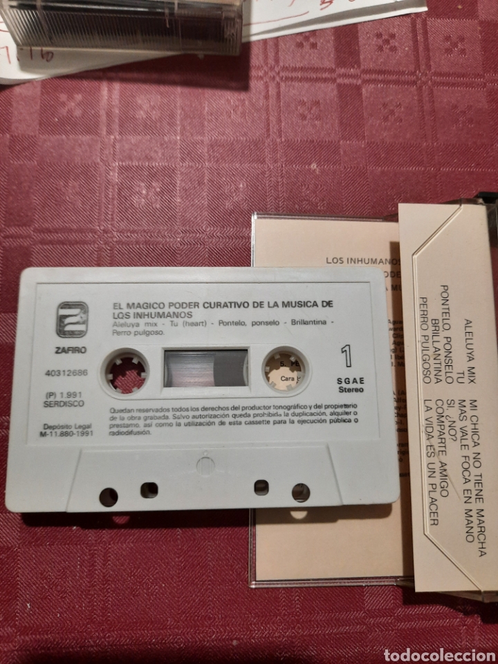 Casetes antiguos: Los Inhumanos casete. - Foto 2