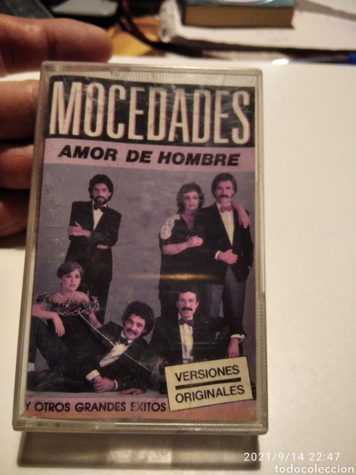 Casetes antiguos: Cinta casette Mocedades amor de hombre