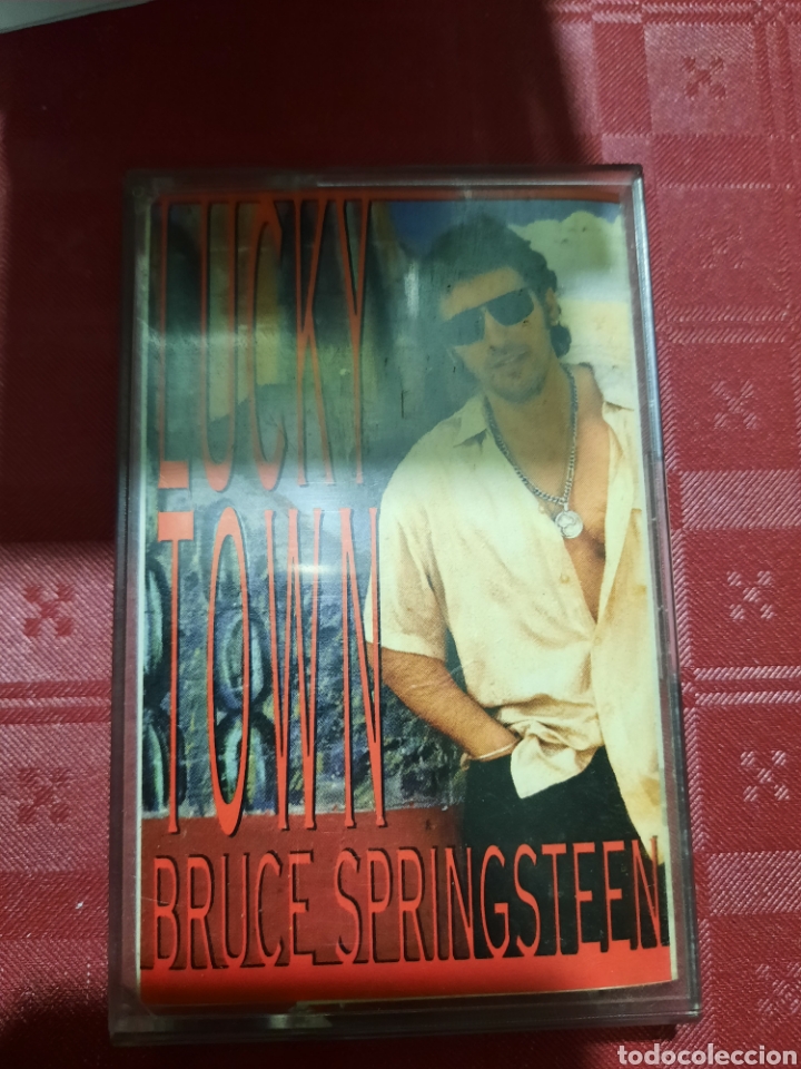 Casetes antiguos: Lucky Town Bruce Springsteen casete