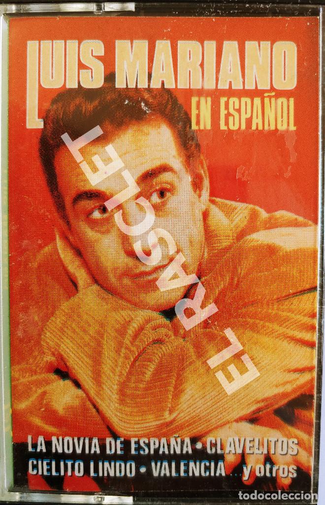 Casetes antiguos: CINTA CASSETTE DE : LUIS MARIANO EN ESPA&Ntilde;OL - Foto 1