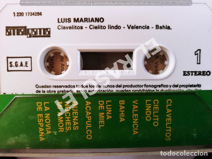 Casetes antiguos: CINTA CASSETTE DE : LUIS MARIANO EN ESPA&Ntilde;OL - Foto 2