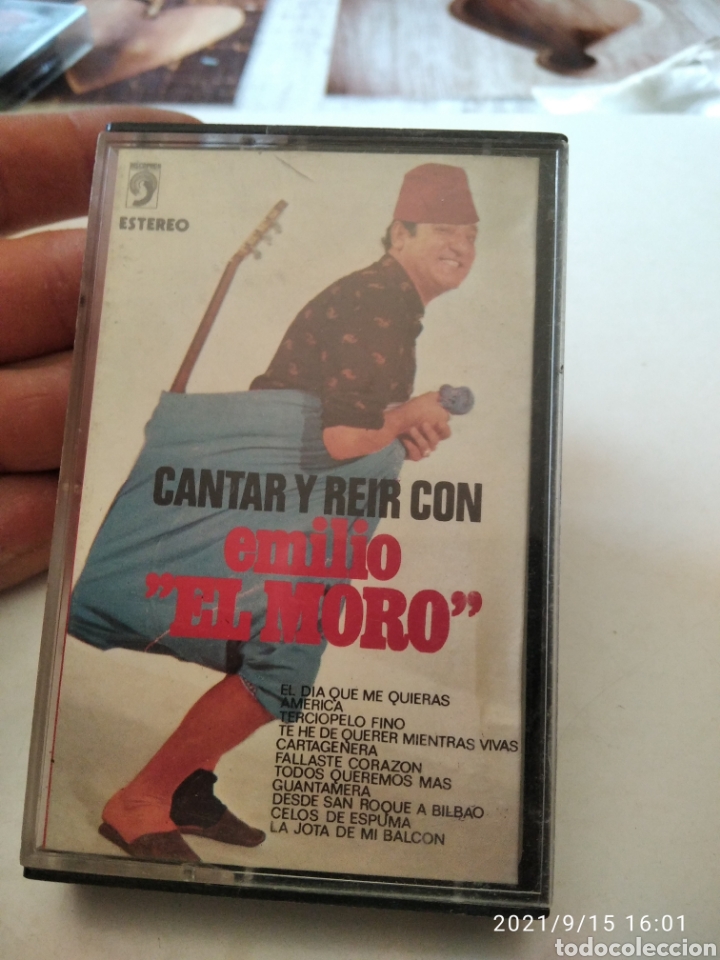 Casetes antiguos: Cinta casete Emilio El moro - Foto 1
