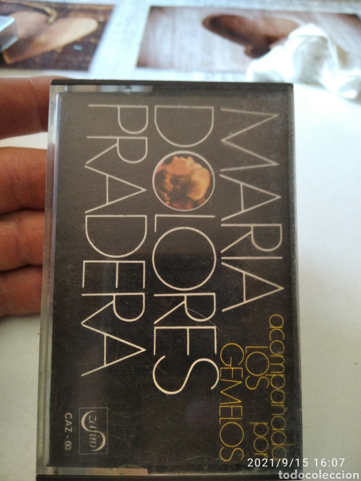 Casetes antiguos: Cinta casete Mar&iacute;a Dolores Pradera - Foto 1