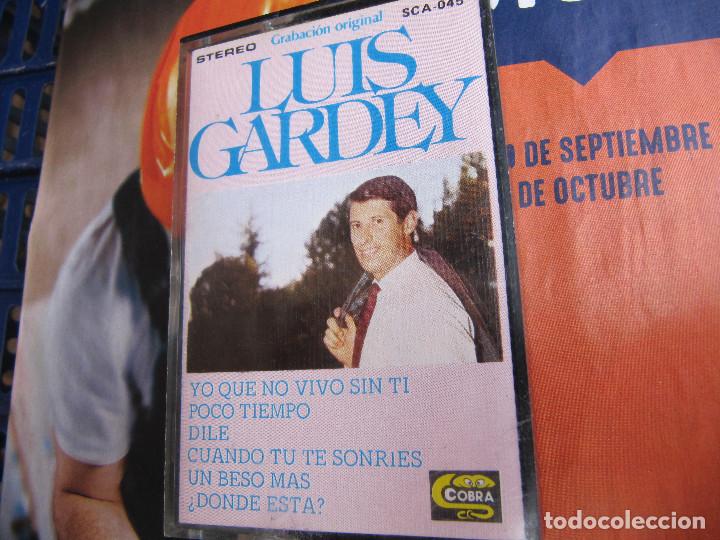 Casetes antiguos: Luis Gardey ..Yo que no vivo sin ti.. - Foto 1