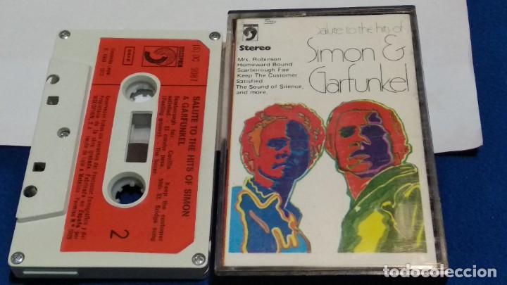 Cassetes antigas: CASETE CINTA CASSETTE ( SALUTE TO THE HITS OF SIMON & GARFUNKEL )1973 DISCOPHON