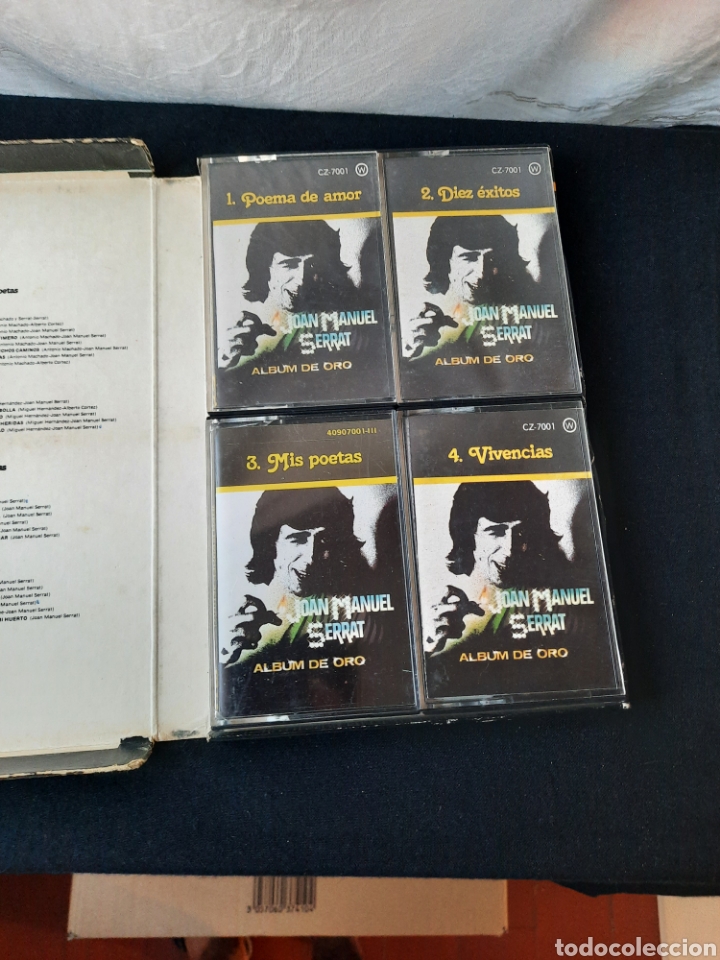 Casetes antiguos: Joan Manuel Serrat Album de Oro. - Foto 2
