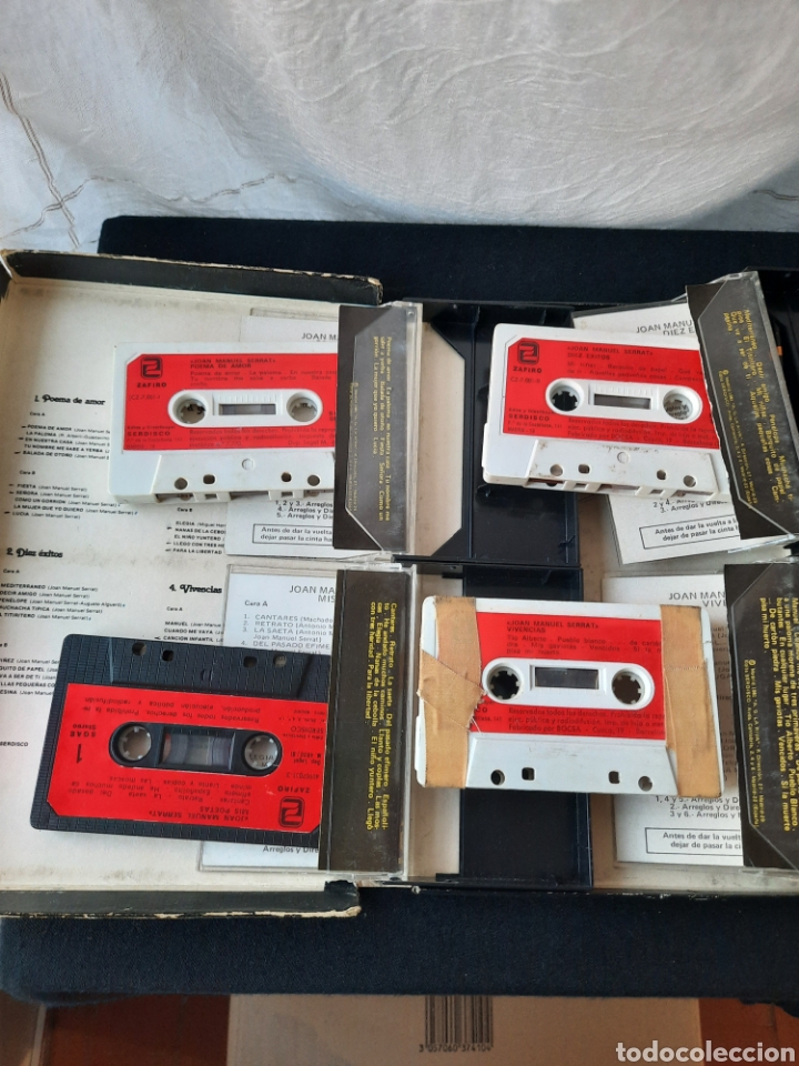 Casetes antiguos: Joan Manuel Serrat Album de Oro. - Foto 3