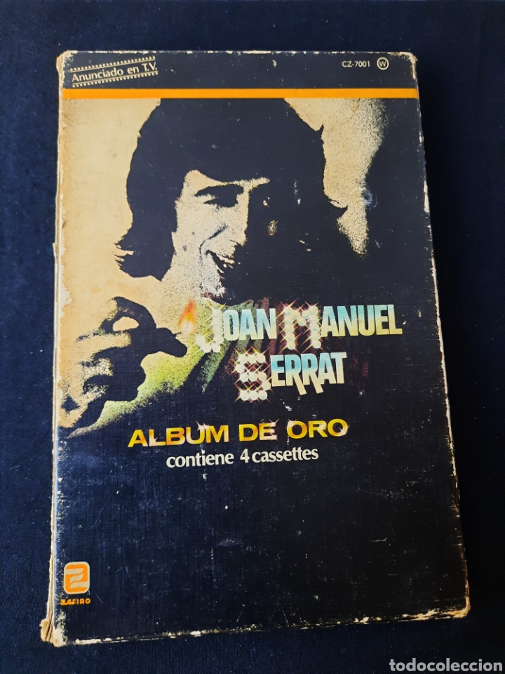 Casetes antiguos: Joan Manuel Serrat Album de Oro.