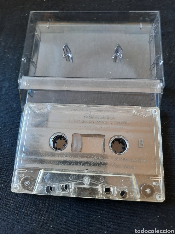 Casetes antiguos: Pasi&oacute;n Latina casete.