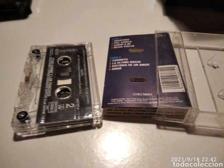 Casetes antiguos: Cinta casette Eydie Gorme y los Panchos - Foto 3