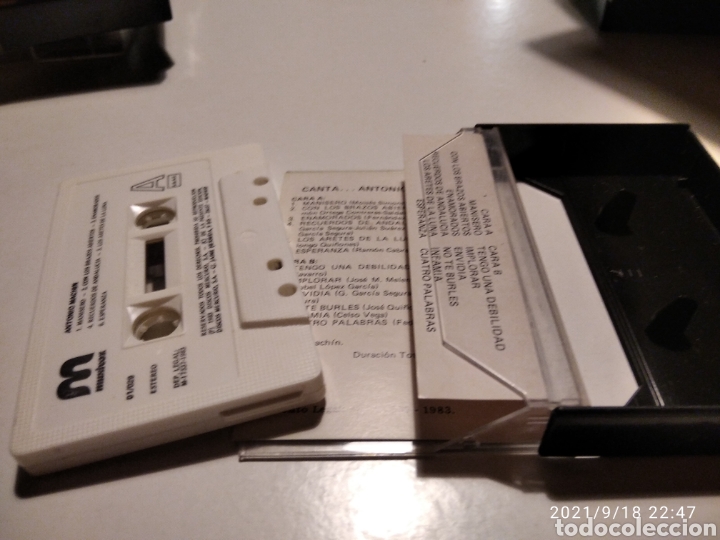 Casetes antiguos: Cinta casette Antonio Mach&iacute;n - Foto 2