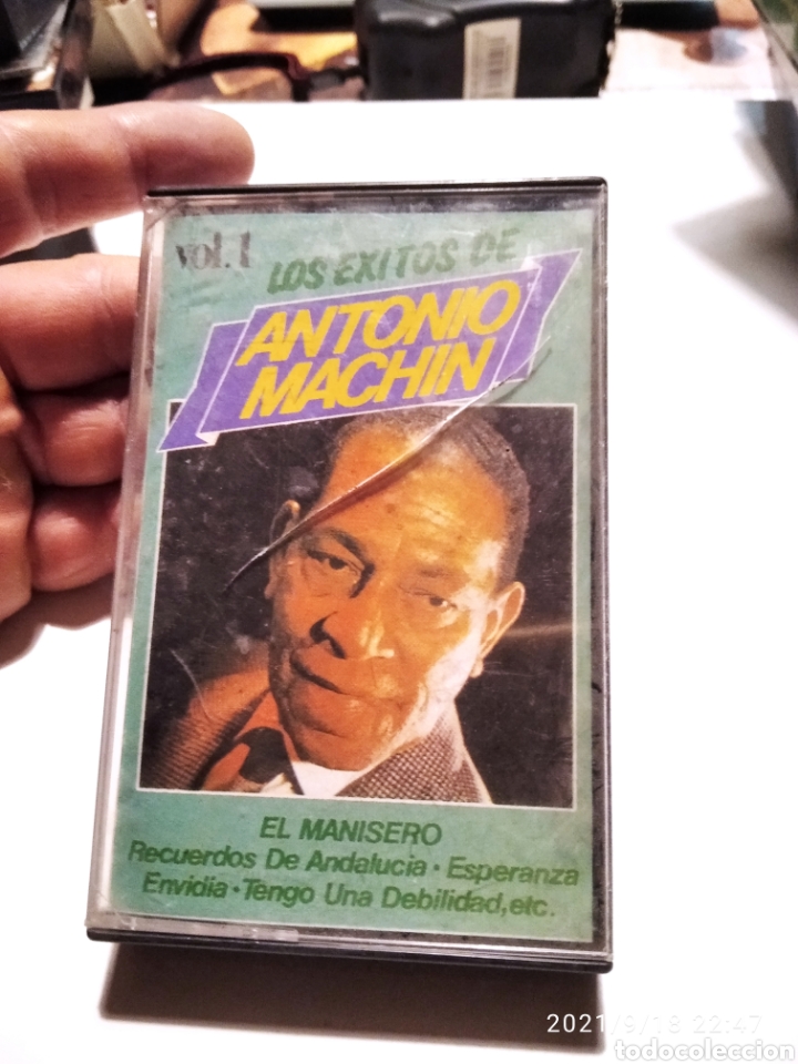 Casetes antiguos: Cinta casette Antonio Mach&iacute;n - Foto 1