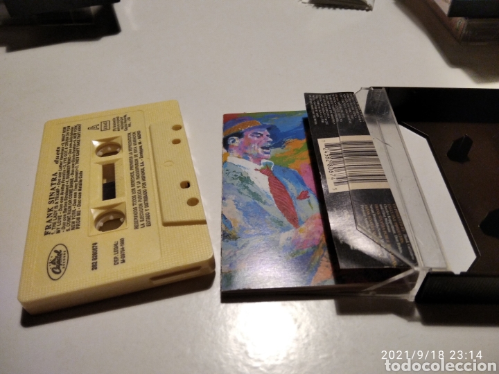 Casetes antiguos: Cinta casette frank Sinatra, duets - Foto 2