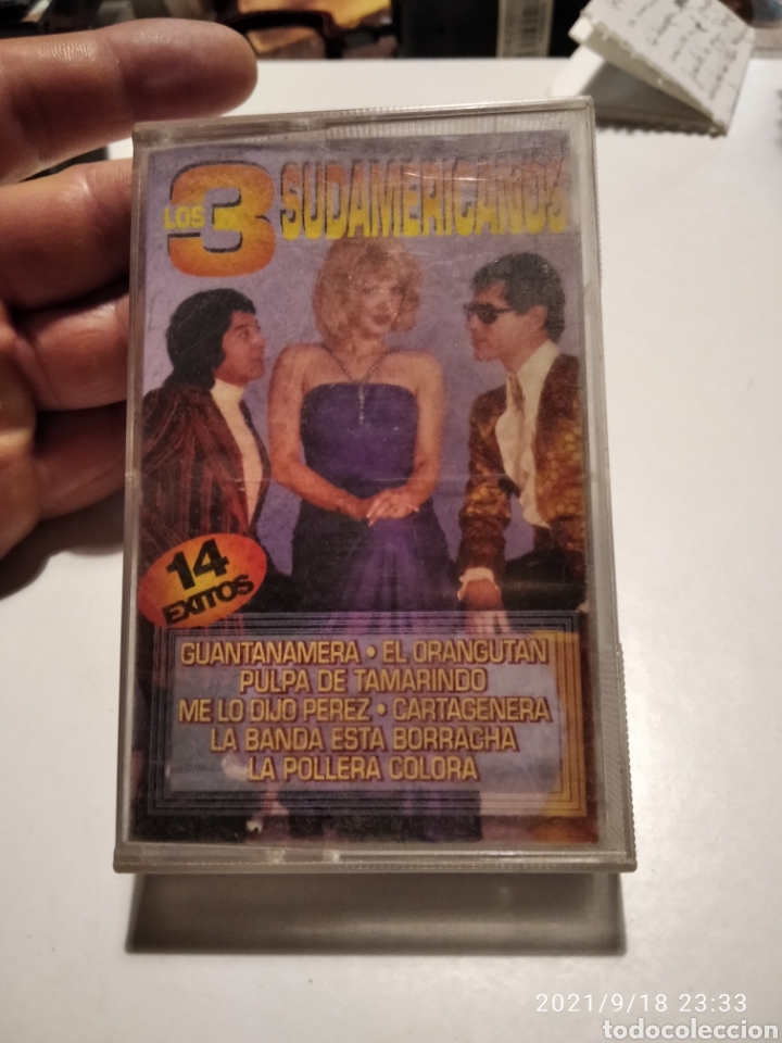 Casetes antiguos: Cinta casette los 3 Sudamericanos - Foto 1