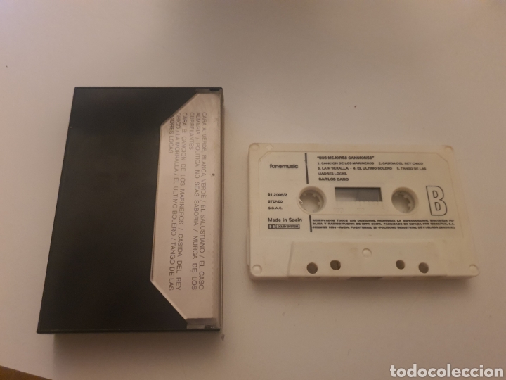 Casetes antiguos: casete carlos cano sus mejores &eacute;xitos - Foto 2