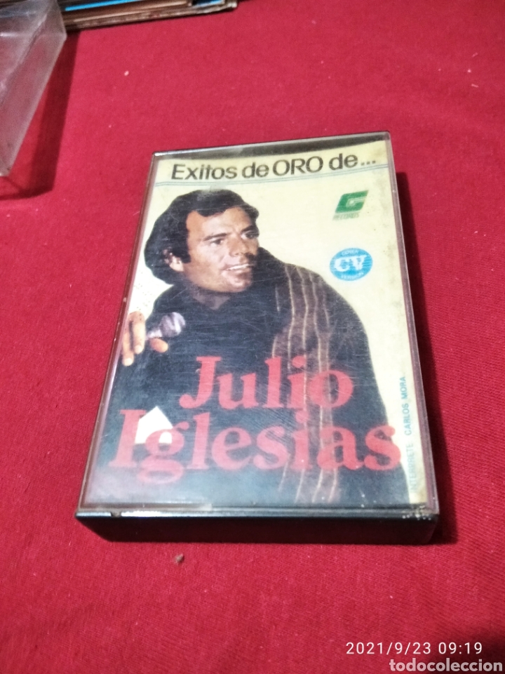 Casetes antiguos: Cinta casette julio Iglesias &eacute;xitos de oro - Foto 1