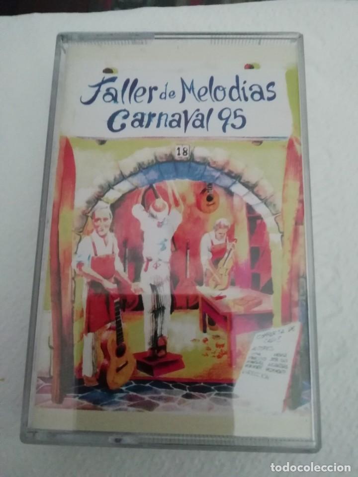 Casetes antiguos: Carnaval de C&aacute;diz casete Comparsa taller de melod&iacute;as carnaval 95
