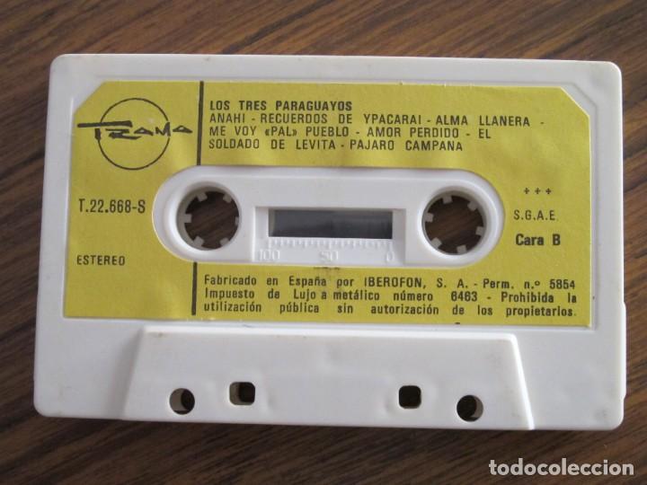 Casetes antiguos: LOS TRES PARAGUAYOS - Foto 3