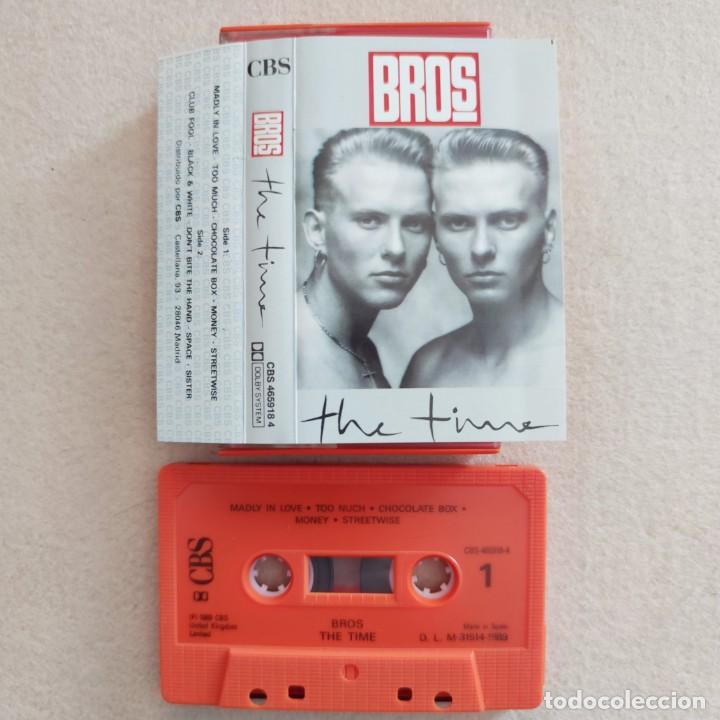 Casetes antiguos: Cassette Bros &ndash; The Time - CBS 1989 - Foto 1