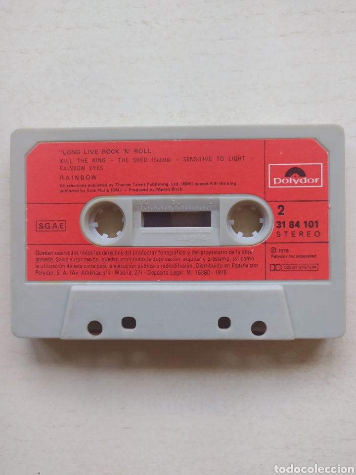 Casetes antiguos: Casette Rainbow - Foto 4