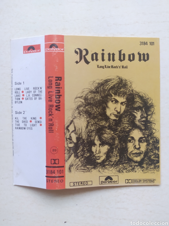 Casetes antiguos: Casette Rainbow - Foto 1