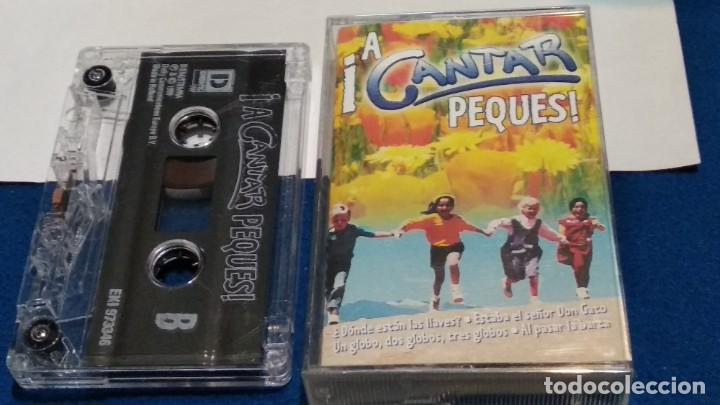 Casetes antiguos: CASETE(A CANTAR PEQUES -INTERPRETADO POR LOS PEQUE&Ntilde;OS DIABLOS-TEMAS POPULARES INFANTILES)1999 DISKY