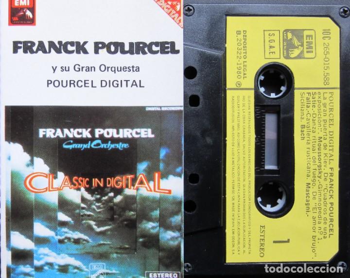 Casetes antiguos: FRANCK POURCEL - POURCEL DIGITAL - Foto 1