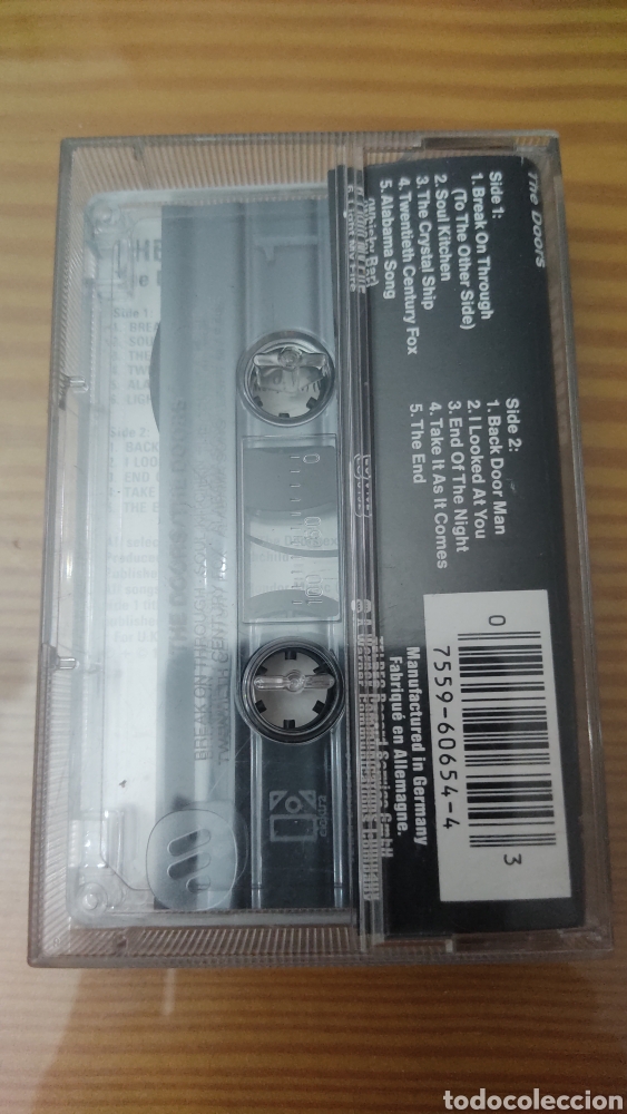 Casetes antiguos: Cassette de The Doors &rdquo; The Doors&rdquo; - Foto 2