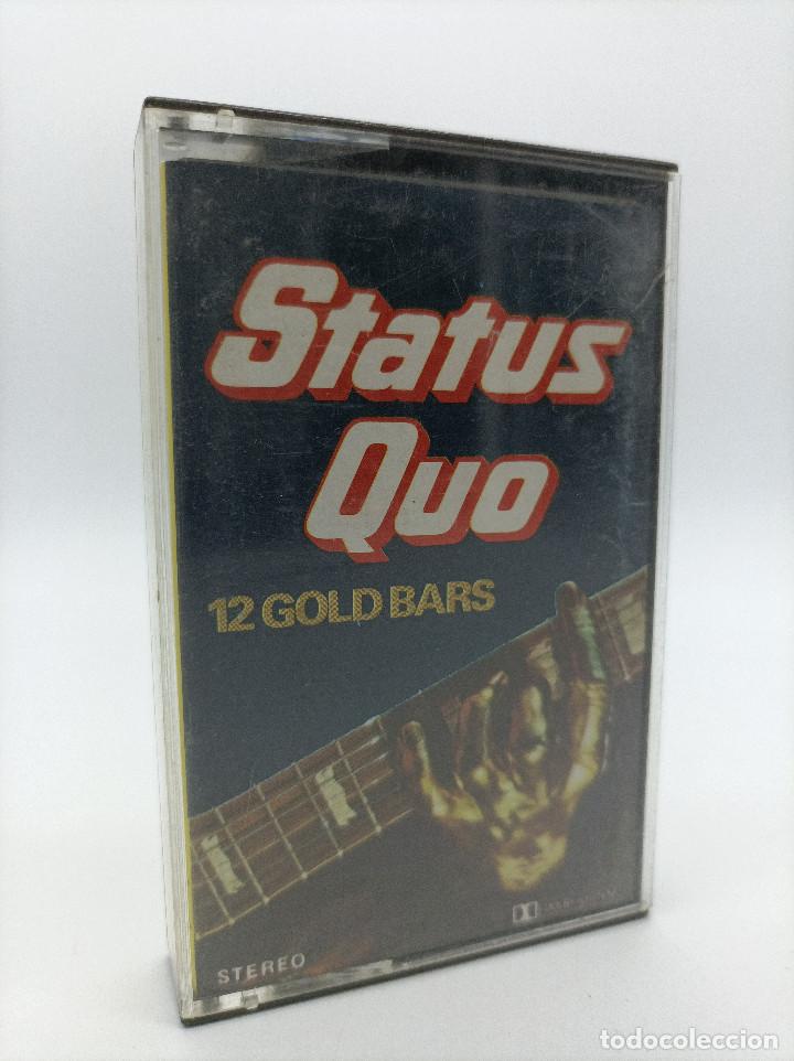 Casetes antiguos: : STATUS QUO - 12 GOLD BARS - Foto 1