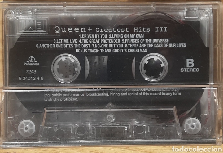 Casetes antiguos: QUEEN GREATEST HITS III Cassette - Foto 2