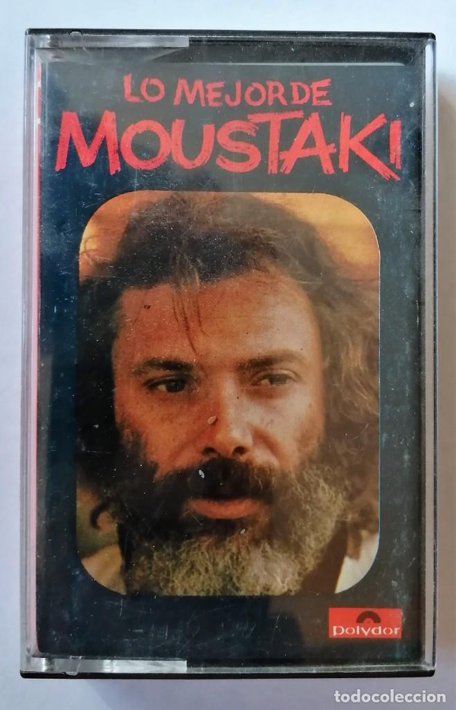 Alte Kassetten: LO MEJOR DE MOUSTAKI- CASETE