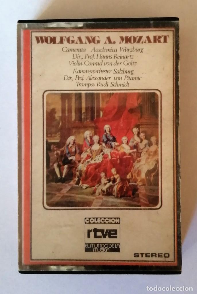 Alte Kassetten: MOZART- CONCIERTO N&ordm; 2 Y N&ordm; 3-CASETE