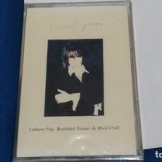 Cassette antiche: CASETE CINTA(CABARET POP, REALIDAD VIRTUAL DE ROCK ´N´ ROLL )1992 GASA - POP ROCK - NUEVA PRECINTADA. Lote 291303038