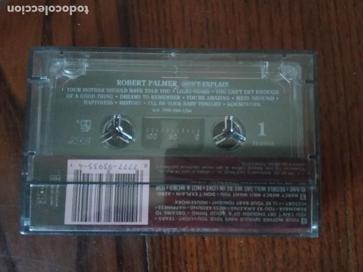 Casetes antiguos: ROBERT PALMER .Dont Explain . CASSETTE 1990 EMI . - Foto 2