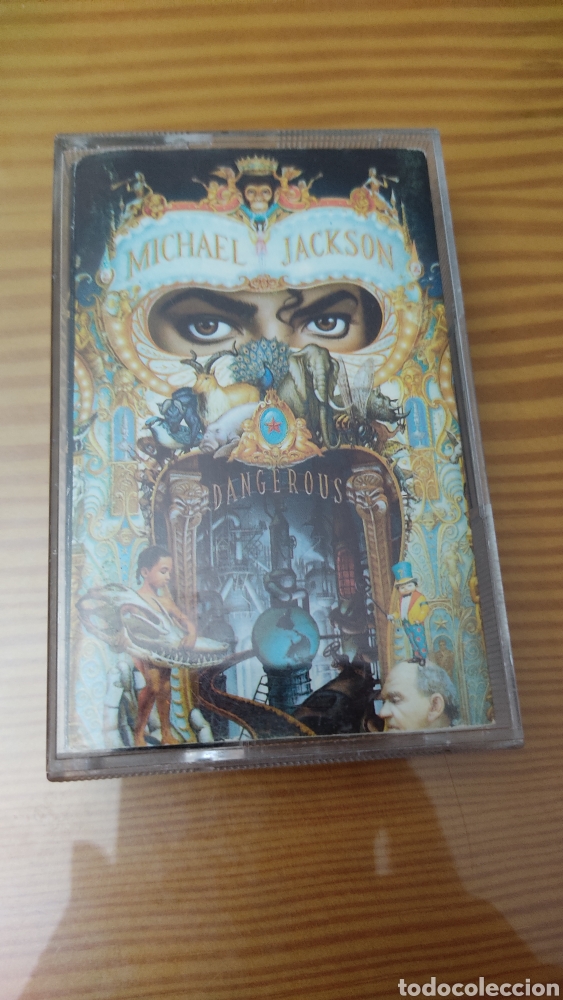 Casetes antiguos: Cassette de Michael Jackson &rdquo;Dangerous&rdquo; - Foto 1