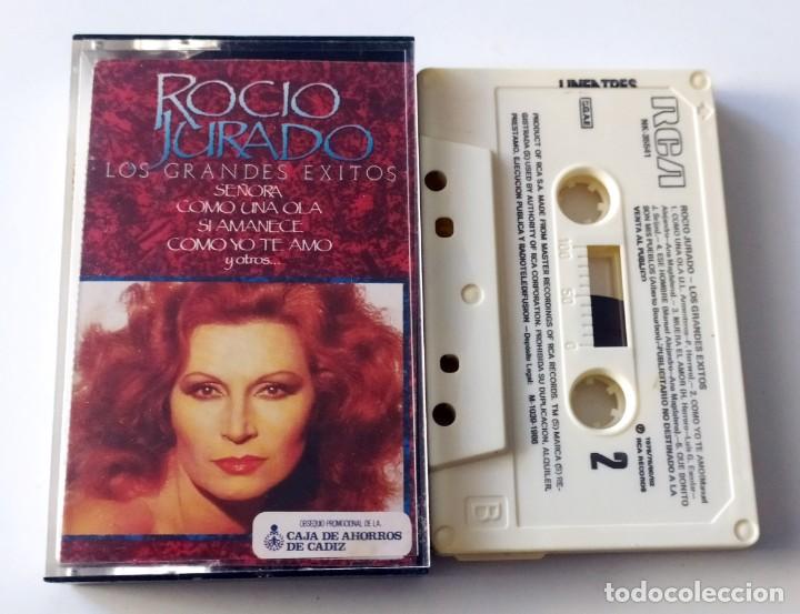 Casetes antiguos: CASSETTE ROCIO JURADO - LOS GRANDES EXITOS - Foto 1