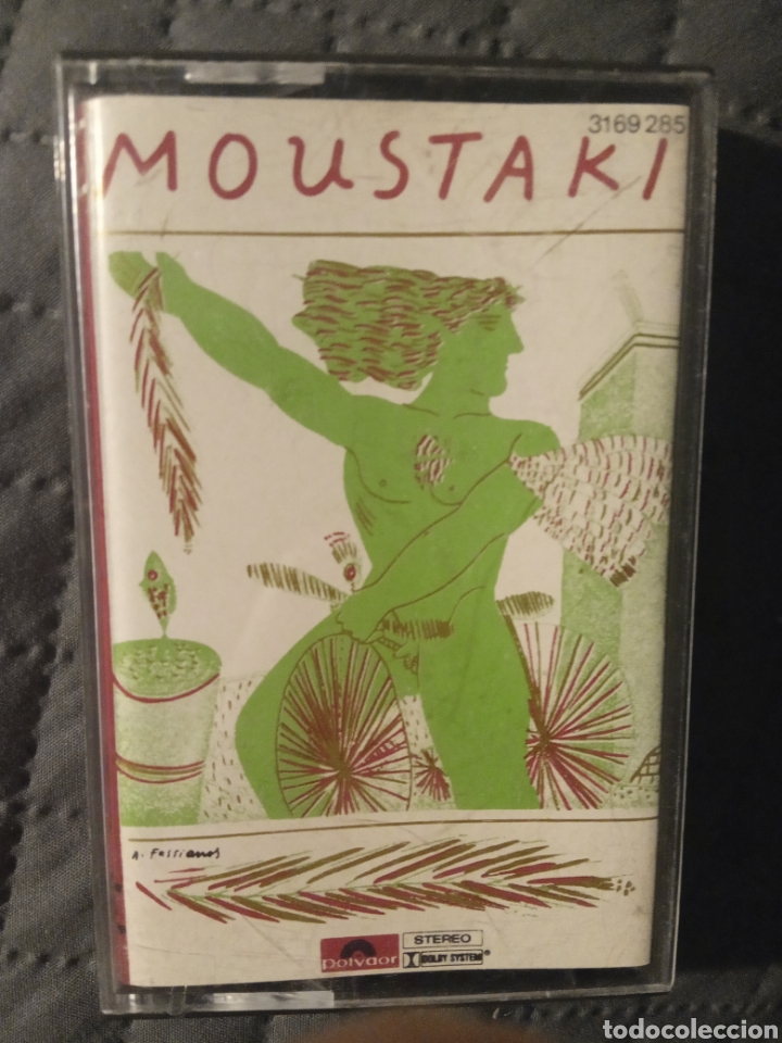 Casetes antiguos: Cinta casete MOUSTAKI - Foto 1