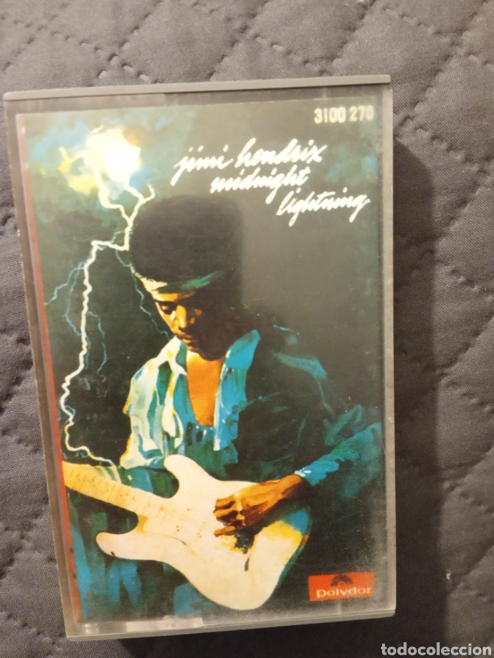 Casetes antiguos: Cinta casete JIMI HENDRIX &rdquo;MIDNIGHT LIGHTNING&rdquo; - Foto 1