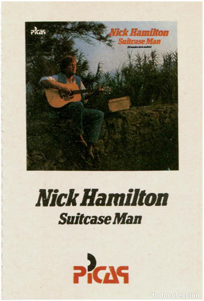 Casetes antiguos: Nick Hamilton &lrm;(Nick Garrie) - Suitcase Man - Cassette Spain 1984 - Picap - Precintado
