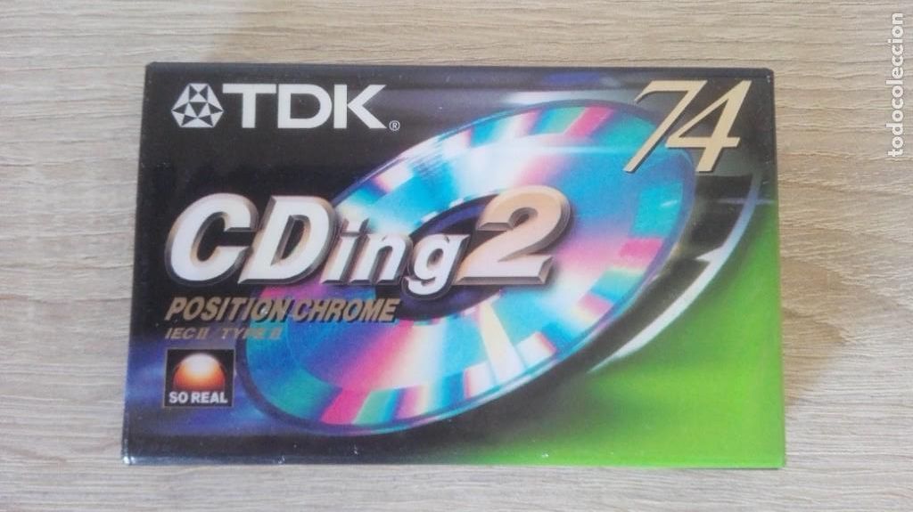 Cassettes Anciennes: CASSETTE VIRGEN PRECINTADO TDK POSITION CHROME 74 MIN.-A&Ntilde;O 2003.PARA GRABAR M&Uacute;SICA,JUEGOS,ETC
