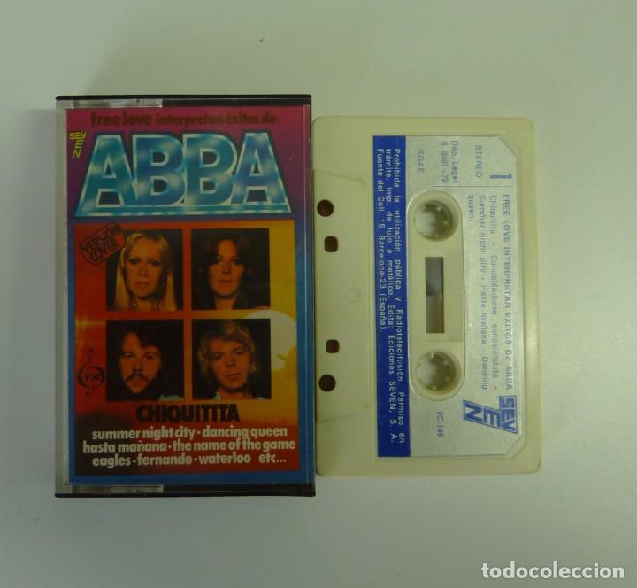 Casetes antiguos: FREE LOVE // INTERPRETAN EXITOS DE ABBA // 1979 // CASETE - Foto 1